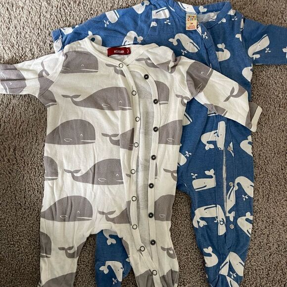 Baby pajama bundle - super soft button up - Picture 3 of 4
